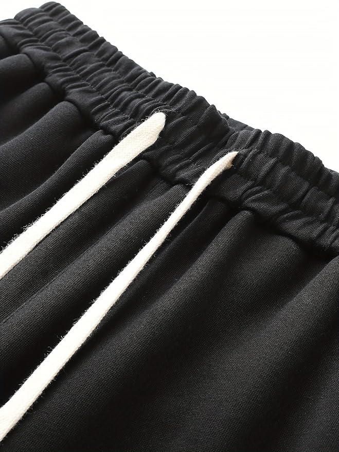 Men's Solid Drawstring Track Pant Combo of 2