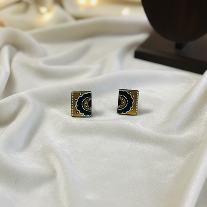 Terracotta Jewelry Necklace Set for Women – Handcrafted Clay Necklace with Earrings